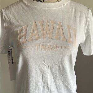 TNA Crisp White Crewneck Tee